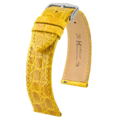 Hirsch Kajmán bőr óraszíj 18mm - Genuine Croco L - 18920872-2-18