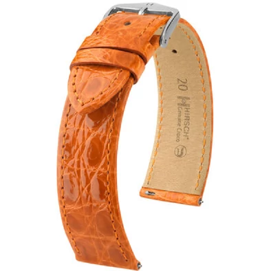 Hirsch Kajmán bőr óraszíj 18mm - Genuine Croco L - 18920876-2-18