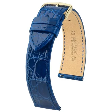 Hirsch Kajmán bőr óraszíj 18mm - Genuine Croco L - 18920885-7-18