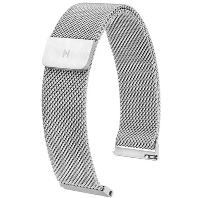 Hirsch Stainless steel óraszíj 20mm - Milanaise stainless steel - 30161434-2-20