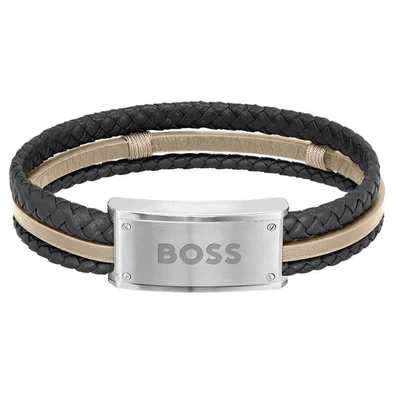 Hugo Boss férfi karkötő - 1580423 - Galen