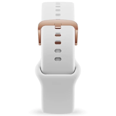 Ice-Watch fehér szilikon óraszíj rozé arany csattal - 023429 - Band 1.70