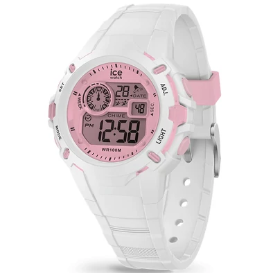 Ice-Watch női óra - 024001 - Ice Digit Explorer White Pink Ice-Watch női óra - 024001 - Ice Digit Explorer White Pink