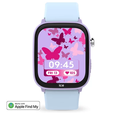 Ice-Watch gyerek okosóra - 024550 - ICE smart junior 3.0 Find My - Purple Ice-Watch gyerek okosóra - 024550 - ICE smart junior 3.0 Find My - Purple