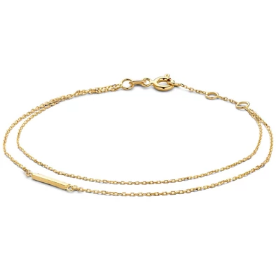 Jackie Gold arany dupla karkötő - JKB20.072