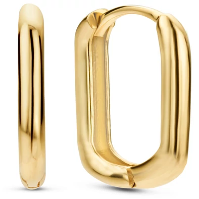 Jackie Gold láncszem alakú arany fülbevaló - JKE22.257