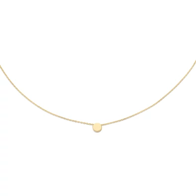 Jackie Gold arany nyaklánc gomb dísszel- JKN20.043