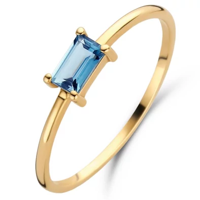 Jackie Gold arany gyűrű topázzal - JKR22.158-52