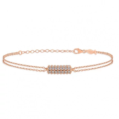 Kurshuni női karkötő - KR1113B-1RG - Olga Kurshuni női karkötő - KR1113B-1RG - Olga