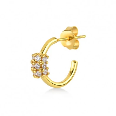 Kurshuni női félpár fülbevaló - KR1113D-3SAU - Olga 