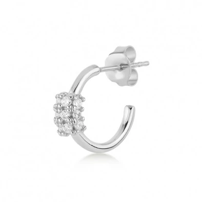 Kurshuni női félpár fülbevaló - KR1113D-3SRH - Olga