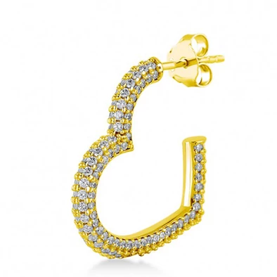 Kurshuni női félpár fülbevaló - KR1117-3SAU - Giulietta