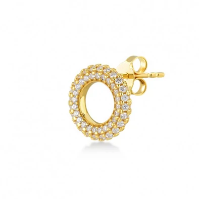 Kurshuni női félpár fülbevaló - KR1126K-3SAU - Debra 