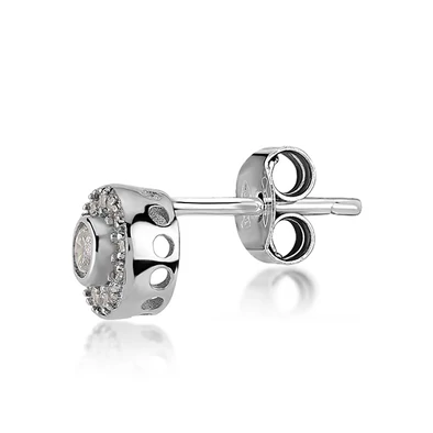 Kurshuni elegáns fél pár fülbevaló - KR405S-3S-RH