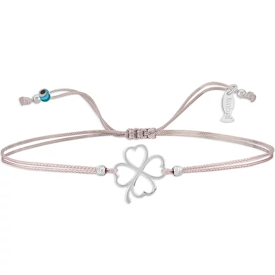 Kurshuni lóherés textil karkötő - KR557-4-RH-PD