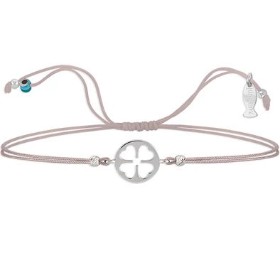 Kurshuni lóherés textil karkötő  - KR792-4-RH-PD