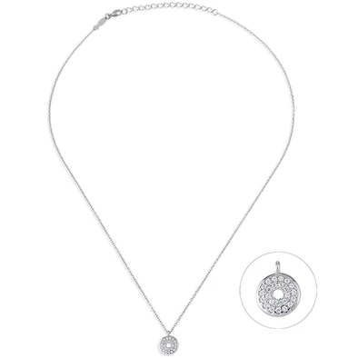 Kurshuni mini varázslemez nyaklánc - KR947-2-RH