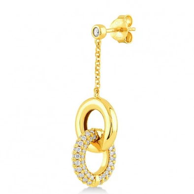 Kurshuni női félpár fülbevaló - KX252-3SAU - Love Link