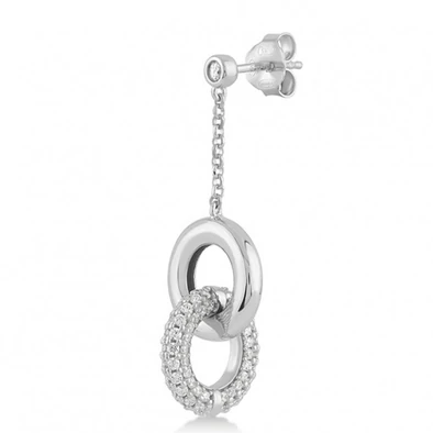 Kurshuni női félpár fülbevaló - KX252-3SRH - Love Link 