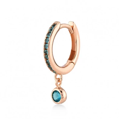 Kurshuni női félpár fülbevaló - PA204A-3WSRG - Lulu