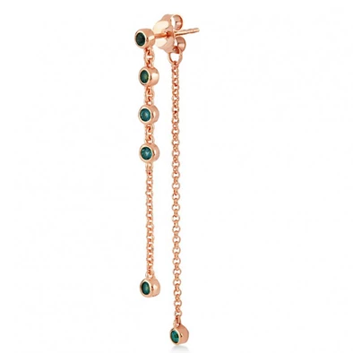 Kurshuni női félpár fülbevaló - PAFZ204K-3SRG - Joy