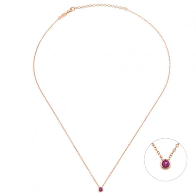 Kurshuni női nyaklánc - RF204A-2RG - Parıltı    