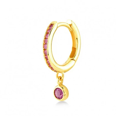 Kurshuni női félpár fülbevaló - RF204A-3WSAU - Lulu