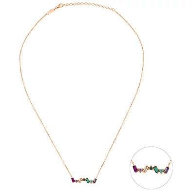 Kurshuni női nyaklánc - RNK1022-2-RG - Larissa