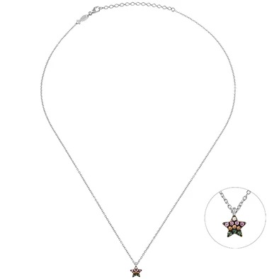 Kurshuni női nyaklánc - RNK423Y-2-RH - Starlet