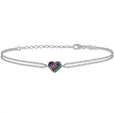 Kurshuni női karkötő - RNK787-1-RH - Cuore
