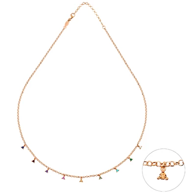 Kurshuni női nyaklánc - RNK949-22-RG - Linda