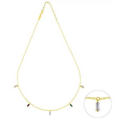 Kurshuni női nyaklánc - RNK999-22-AU - Abby