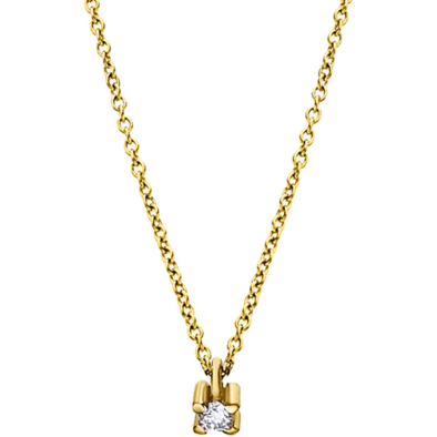 Le Carré 18 karátos arany nyaklánc 0,030 karátos gyémánttal - GD097OA.00