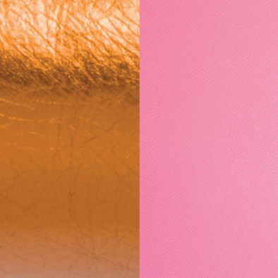 Les Georgettes metalnarancs / rózsaszín bőr - LEDAT