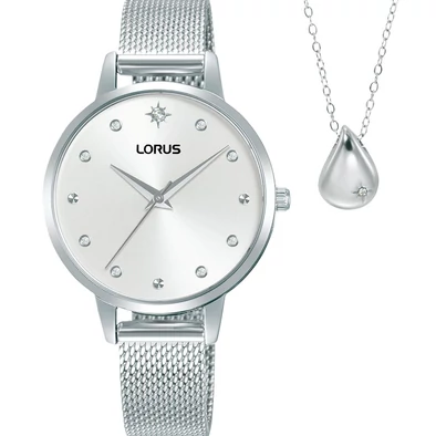 Lorus női óra szett nyaklánccal - RG285XX9 - Women