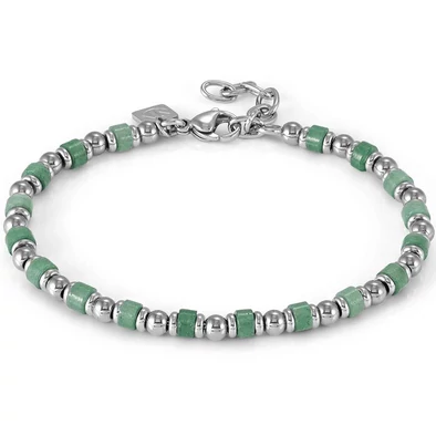 Nomination Instinct zöld aventurin karkötő - 027931/028 Nomination Instinct zöld aventurin karkötő - 027931/028