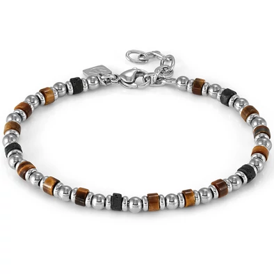 Nomination Instinct tigrisszem karkötő - 027931/091