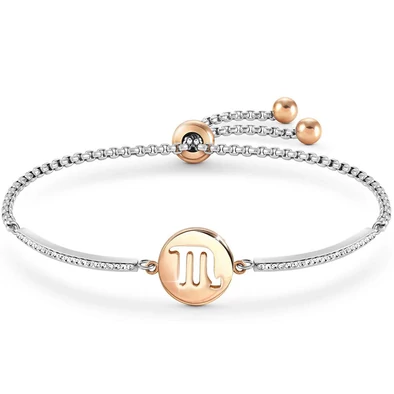 Nomination bicolor Skorpió csillagjegy női karkötő - 028014/008