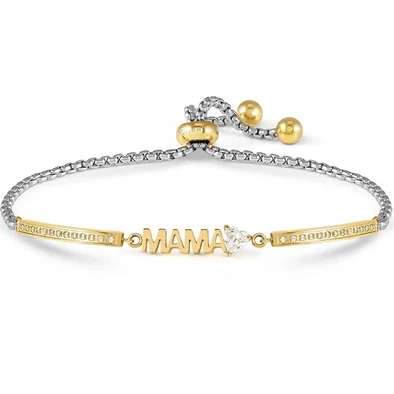 Nomination bicolor "MAMA" karkötő - 028027/004