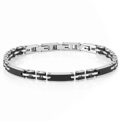 Nomination Strong fekete karkötő - 028300/003