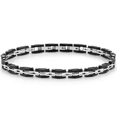 Nomination Strong fekete karkötő - 028314/001