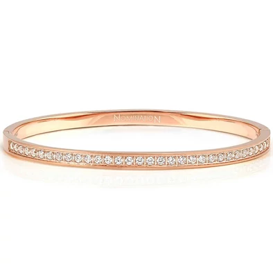 Nomination Pretty Bangles rozé arany karperec cirkónia kövekkel - 029523/043
