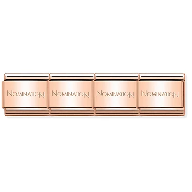 Nomination rozé alapkarkötő charm - 030001/SI/011