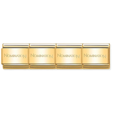 Nomination sárga alapkarkötő charm - 030001-2