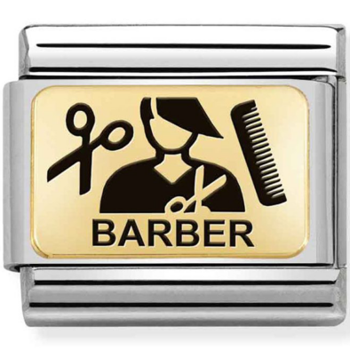 Nomination barber charm - 030166/13