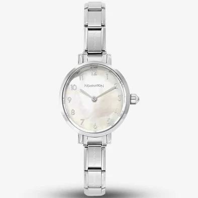 Nomination gyöngyház számlapos ovális női óra - 076038/008 - Paris
