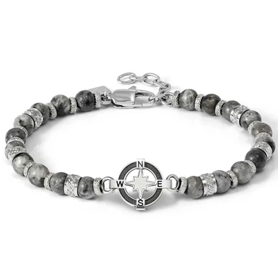 Nomination Manvision iránytű férfi karkötő - 133016/061