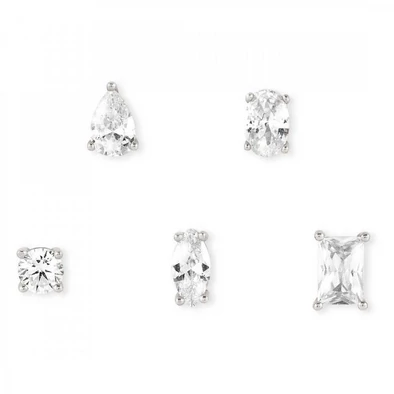 Nomination cirkónia köves ezüst fülbevaló szett - 149804/008