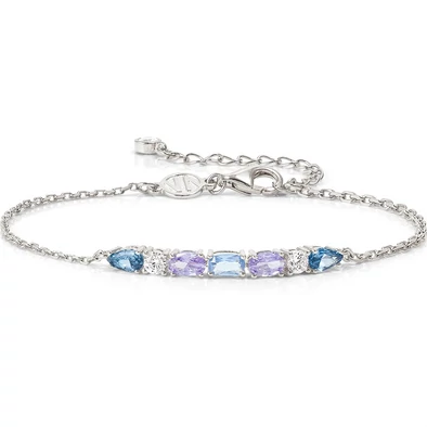 Nomination színes cirkónia köves női karkötő - 149852/061