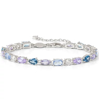 Nomination színes cirkónia köves női karkötő - 149853/061